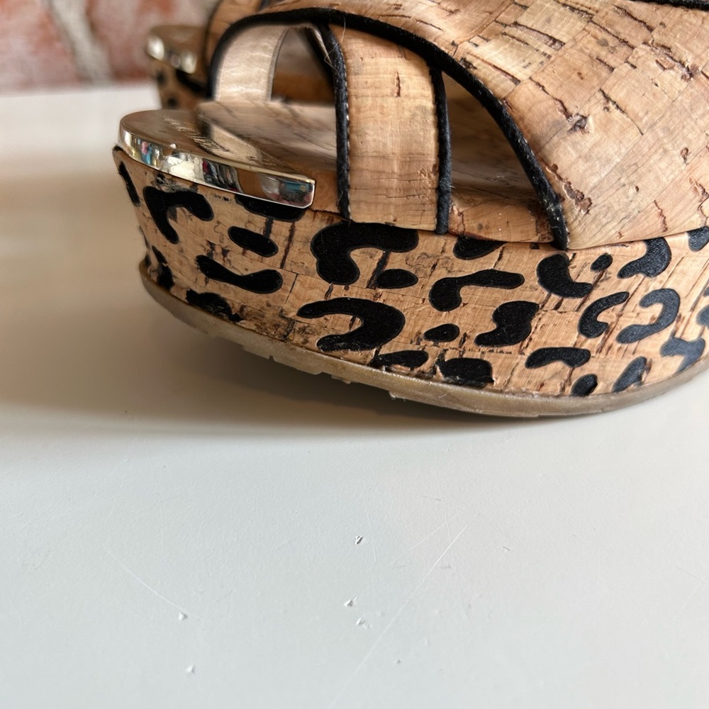Jimmy Choo cork wedges - Picture 4 of 7